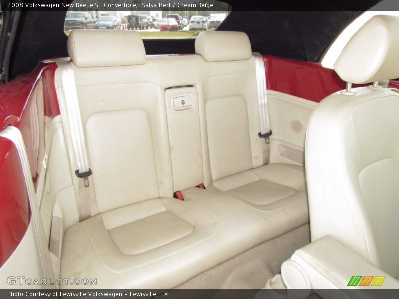 Salsa Red / Cream Beige 2008 Volkswagen New Beetle SE Convertible