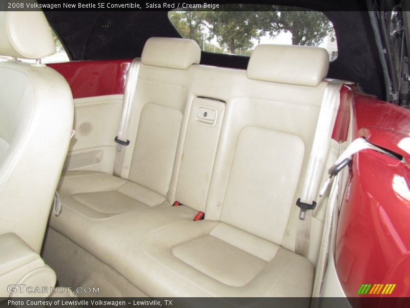 Salsa Red / Cream Beige 2008 Volkswagen New Beetle SE Convertible