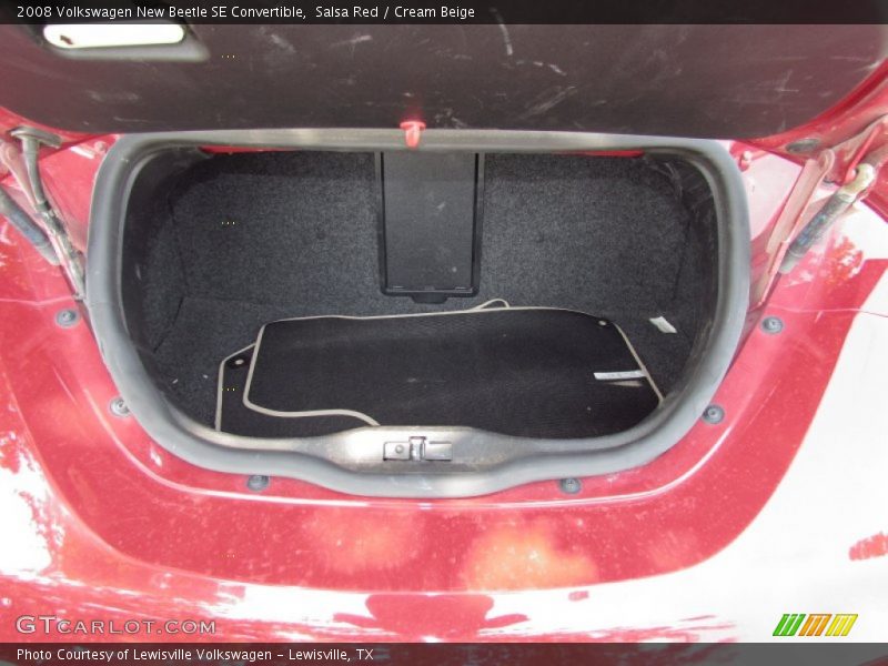 Salsa Red / Cream Beige 2008 Volkswagen New Beetle SE Convertible