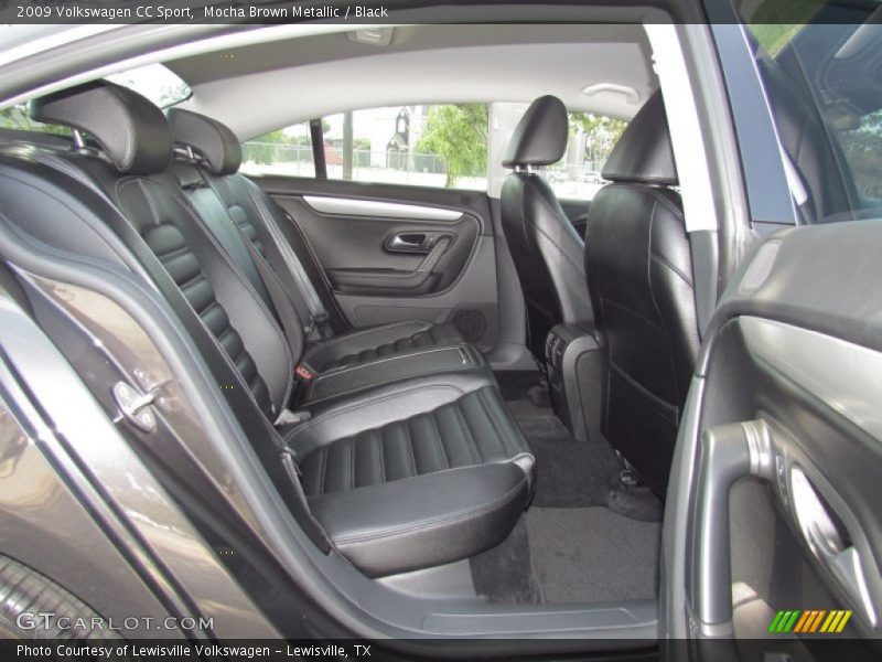 Mocha Brown Metallic / Black 2009 Volkswagen CC Sport