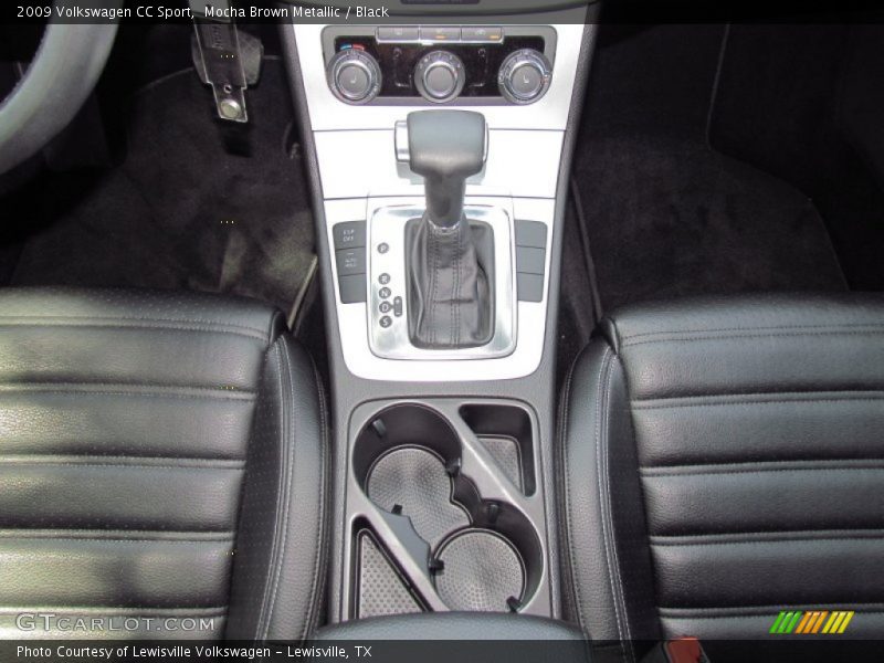 Mocha Brown Metallic / Black 2009 Volkswagen CC Sport