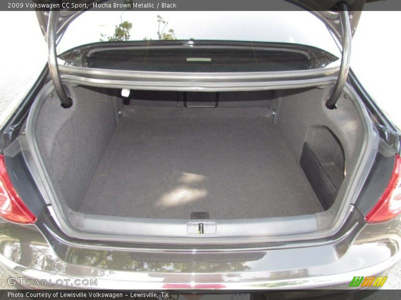 Mocha Brown Metallic / Black 2009 Volkswagen CC Sport