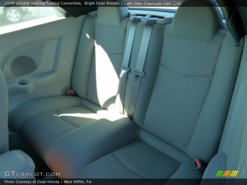 Bright Silver Metallic / Dark Slate Gray/Light Slate Gray 2008 Chrysler Sebring Touring Convertible