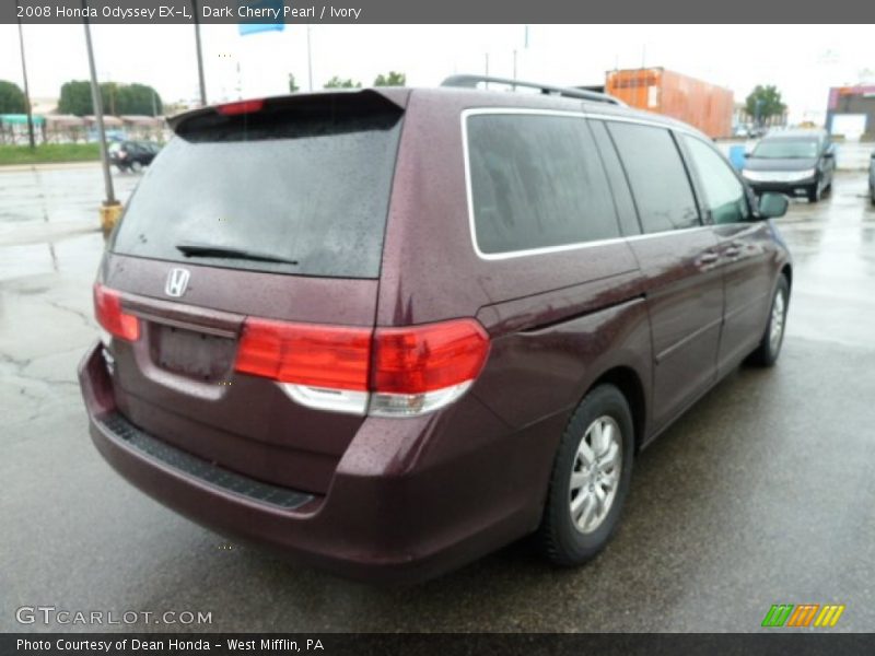 Dark Cherry Pearl / Ivory 2008 Honda Odyssey EX-L