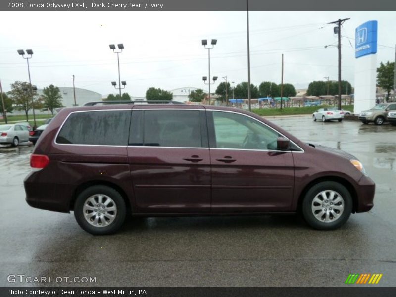 Dark Cherry Pearl / Ivory 2008 Honda Odyssey EX-L