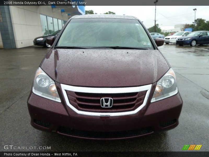 Dark Cherry Pearl / Ivory 2008 Honda Odyssey EX-L