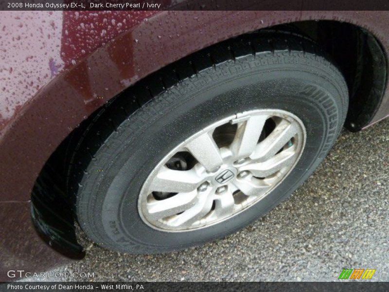 Dark Cherry Pearl / Ivory 2008 Honda Odyssey EX-L