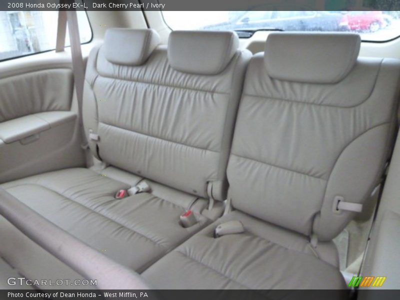 Dark Cherry Pearl / Ivory 2008 Honda Odyssey EX-L