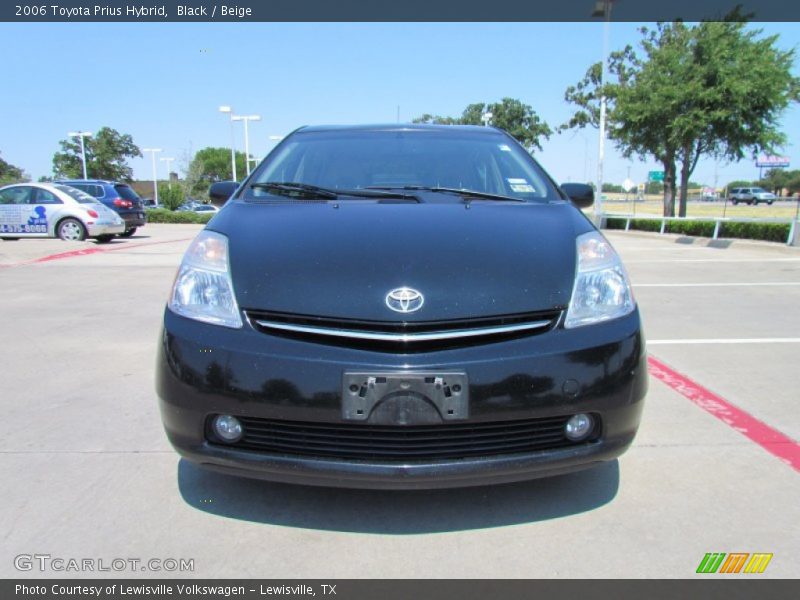 Black / Beige 2006 Toyota Prius Hybrid
