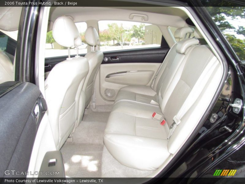 Black / Beige 2006 Toyota Prius Hybrid