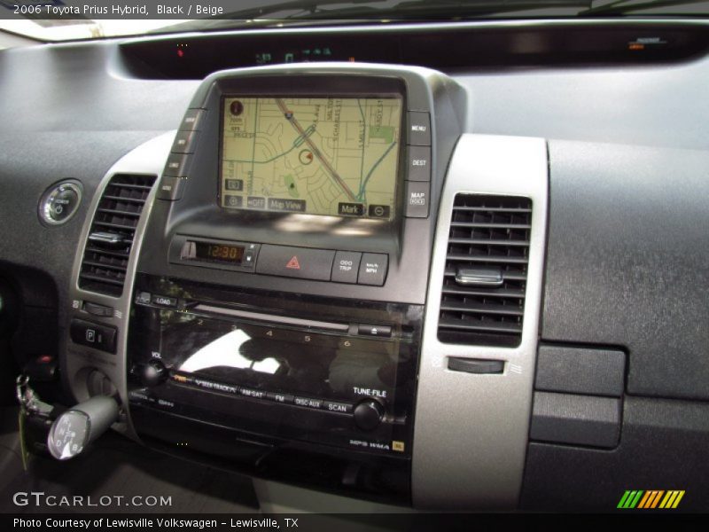Black / Beige 2006 Toyota Prius Hybrid