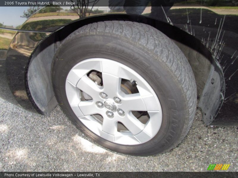 Black / Beige 2006 Toyota Prius Hybrid