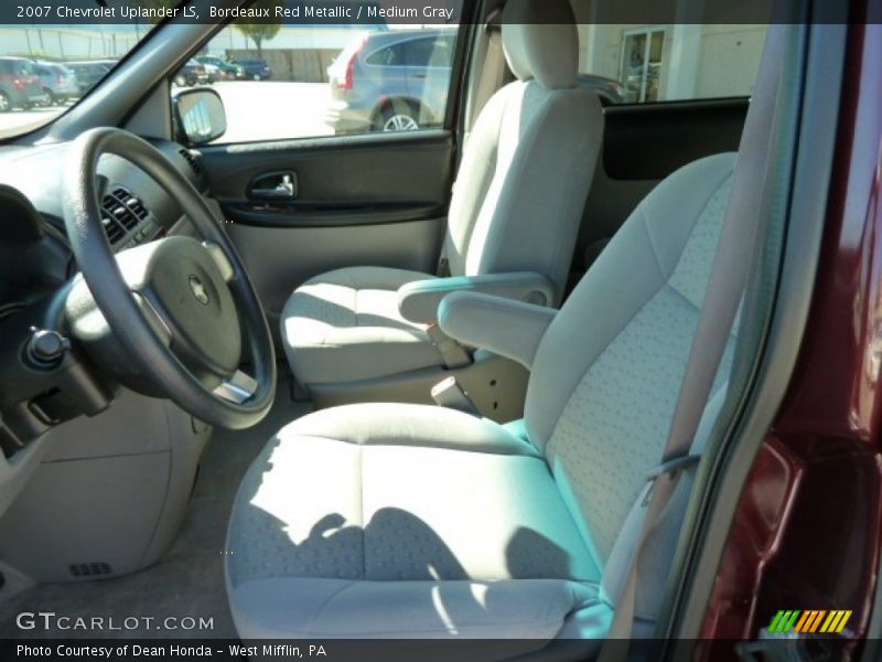 Bordeaux Red Metallic / Medium Gray 2007 Chevrolet Uplander LS