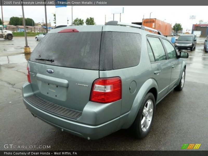 Titanium Green Metallic / Pebble 2005 Ford Freestyle Limited AWD