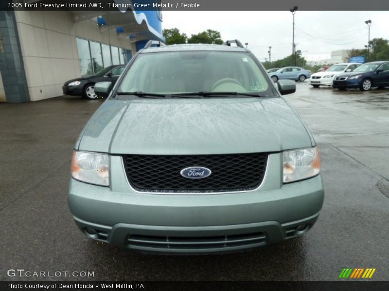 Titanium Green Metallic / Pebble 2005 Ford Freestyle Limited AWD