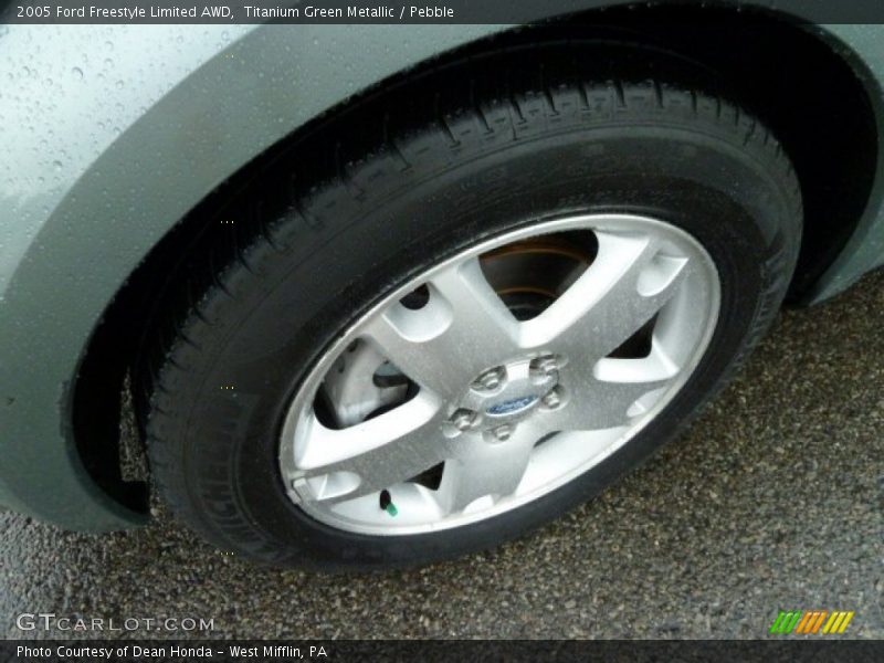 Titanium Green Metallic / Pebble 2005 Ford Freestyle Limited AWD