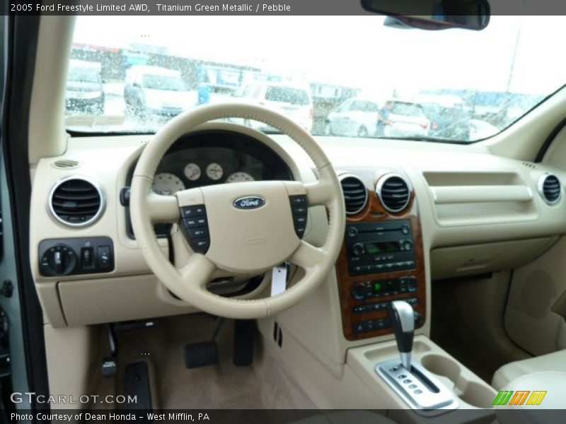 Titanium Green Metallic / Pebble 2005 Ford Freestyle Limited AWD