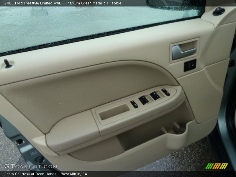 Titanium Green Metallic / Pebble 2005 Ford Freestyle Limited AWD