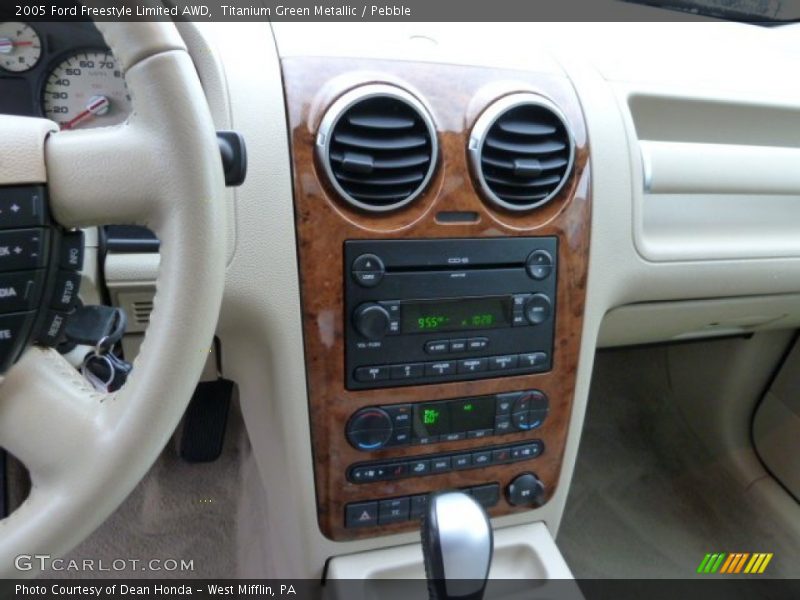 Titanium Green Metallic / Pebble 2005 Ford Freestyle Limited AWD