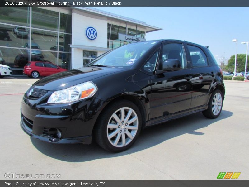 Black Pearl Metallic / Black 2010 Suzuki SX4 Crossover Touring