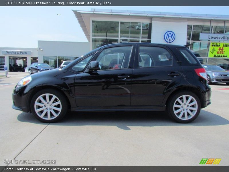 Black Pearl Metallic / Black 2010 Suzuki SX4 Crossover Touring