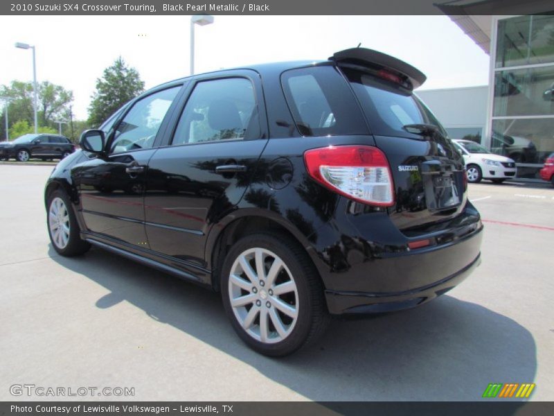 Black Pearl Metallic / Black 2010 Suzuki SX4 Crossover Touring