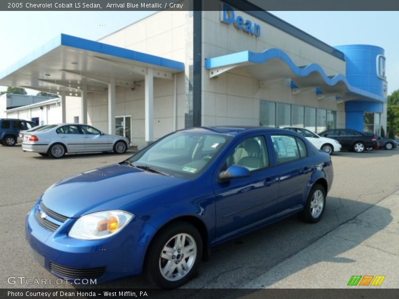 Arrival Blue Metallic / Gray 2005 Chevrolet Cobalt LS Sedan