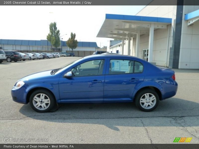 Arrival Blue Metallic / Gray 2005 Chevrolet Cobalt LS Sedan