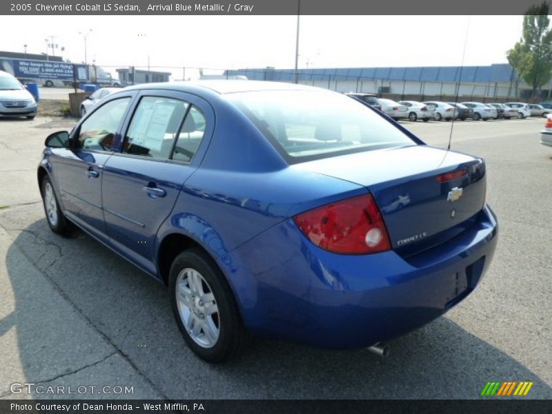 Arrival Blue Metallic / Gray 2005 Chevrolet Cobalt LS Sedan