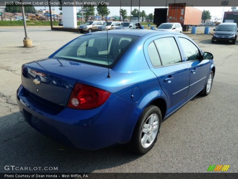 Arrival Blue Metallic / Gray 2005 Chevrolet Cobalt LS Sedan