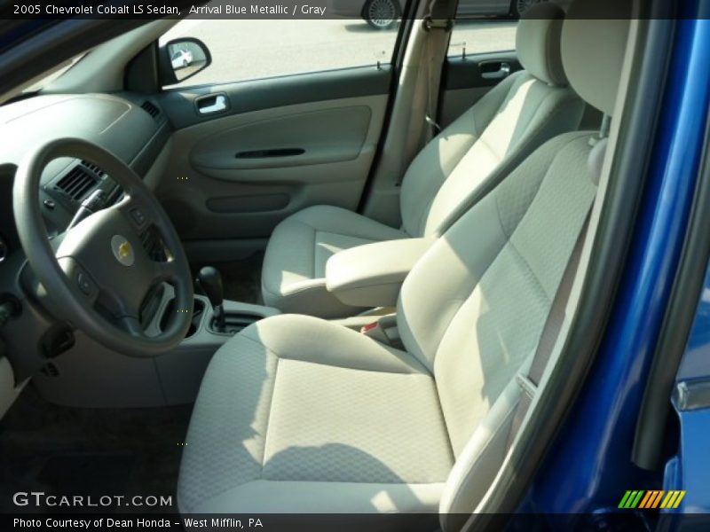 Arrival Blue Metallic / Gray 2005 Chevrolet Cobalt LS Sedan