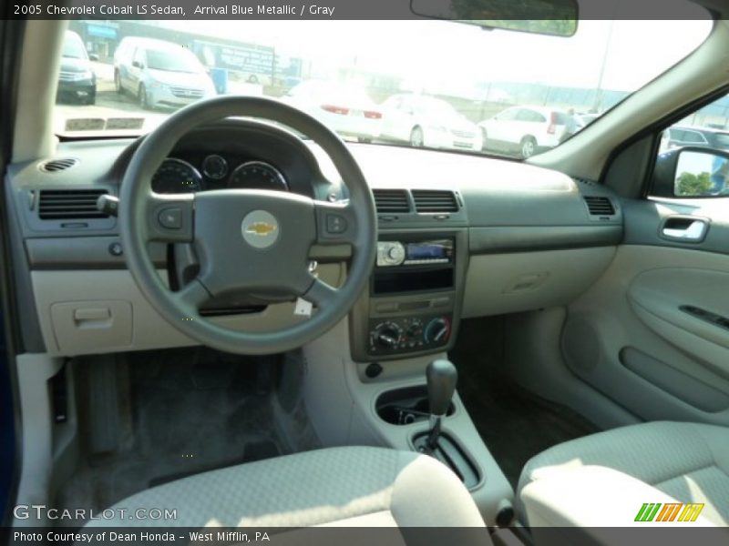 Arrival Blue Metallic / Gray 2005 Chevrolet Cobalt LS Sedan