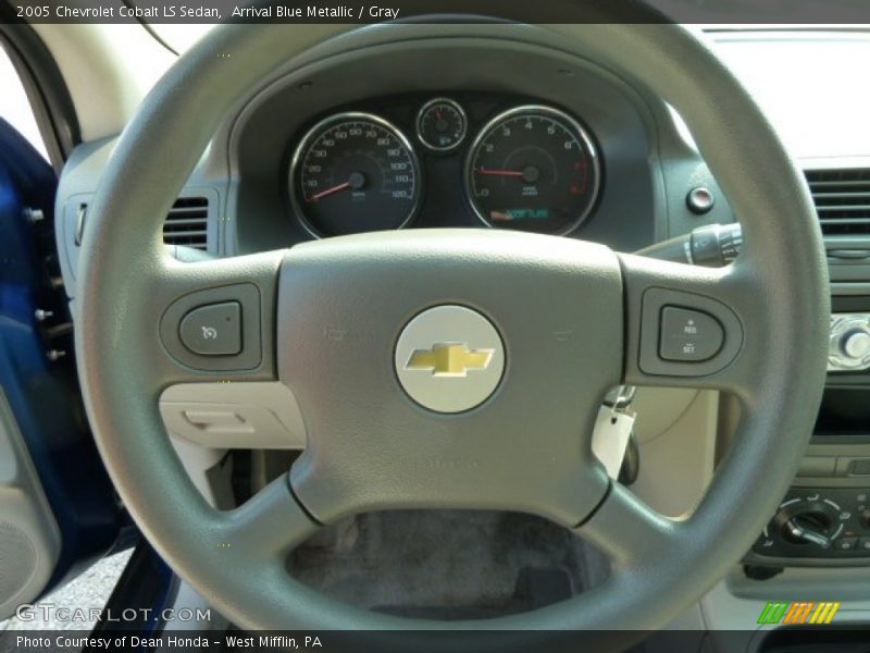 Arrival Blue Metallic / Gray 2005 Chevrolet Cobalt LS Sedan