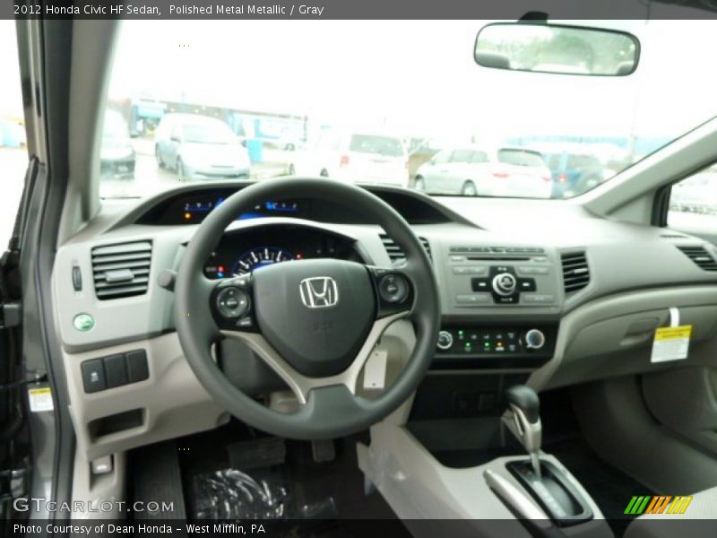 Dashboard of 2012 Civic HF Sedan