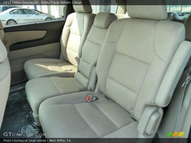 Smoky Topaz Metallic / Beige 2011 Honda Odyssey EX
