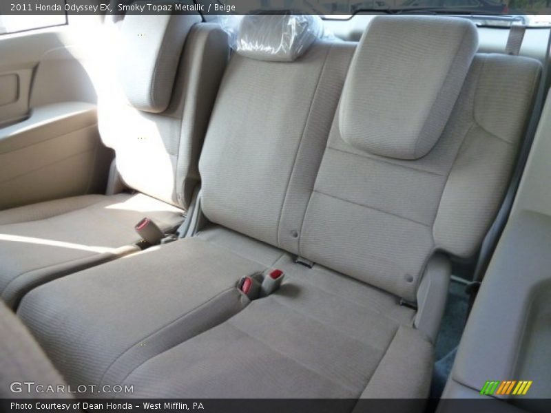 Smoky Topaz Metallic / Beige 2011 Honda Odyssey EX