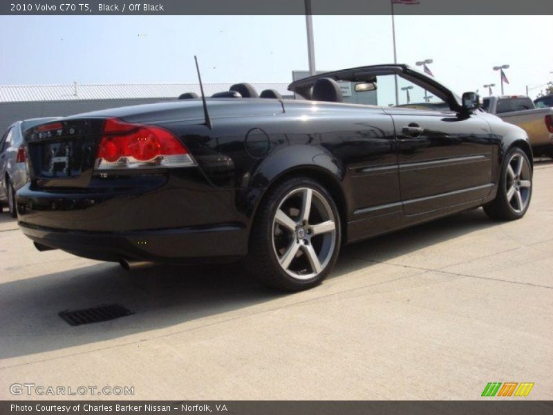 Black / Off Black 2010 Volvo C70 T5