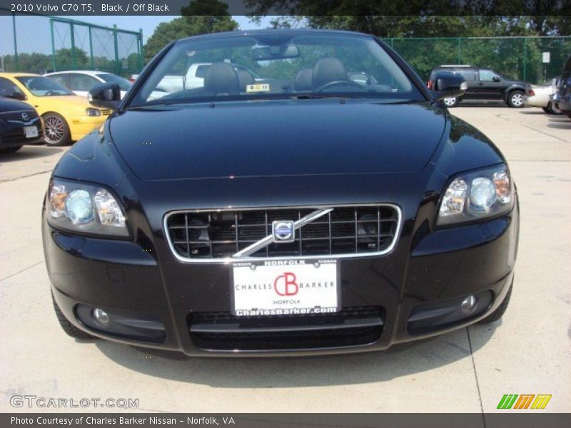 Black / Off Black 2010 Volvo C70 T5