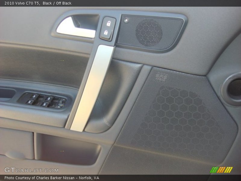Black / Off Black 2010 Volvo C70 T5