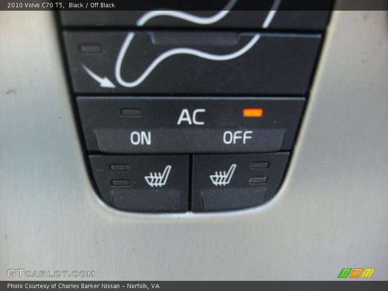 Black / Off Black 2010 Volvo C70 T5