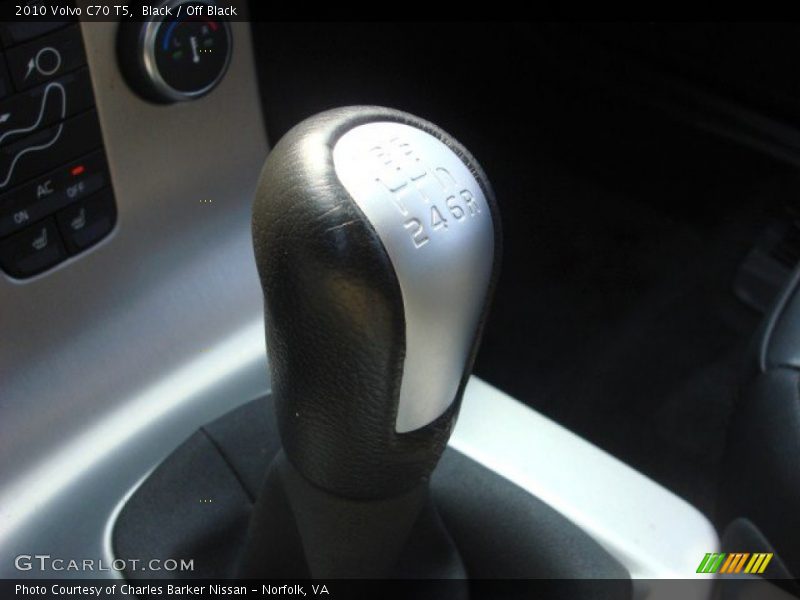 Black / Off Black 2010 Volvo C70 T5