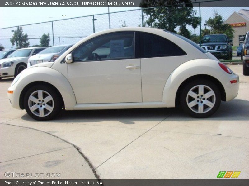 Harvest Moon Beige / Cream 2007 Volkswagen New Beetle 2.5 Coupe