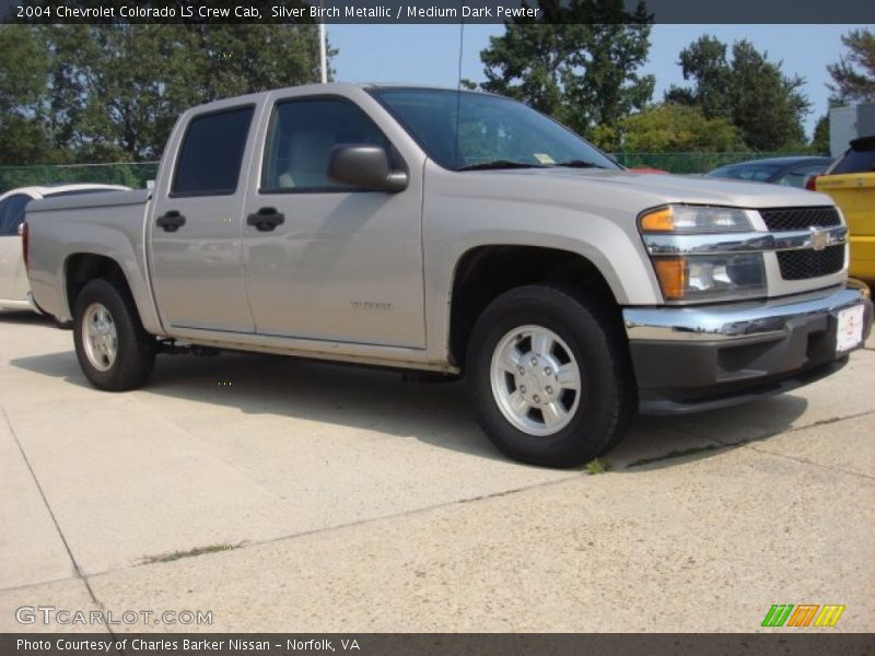 Silver Birch Metallic / Medium Dark Pewter 2004 Chevrolet Colorado LS Crew Cab
