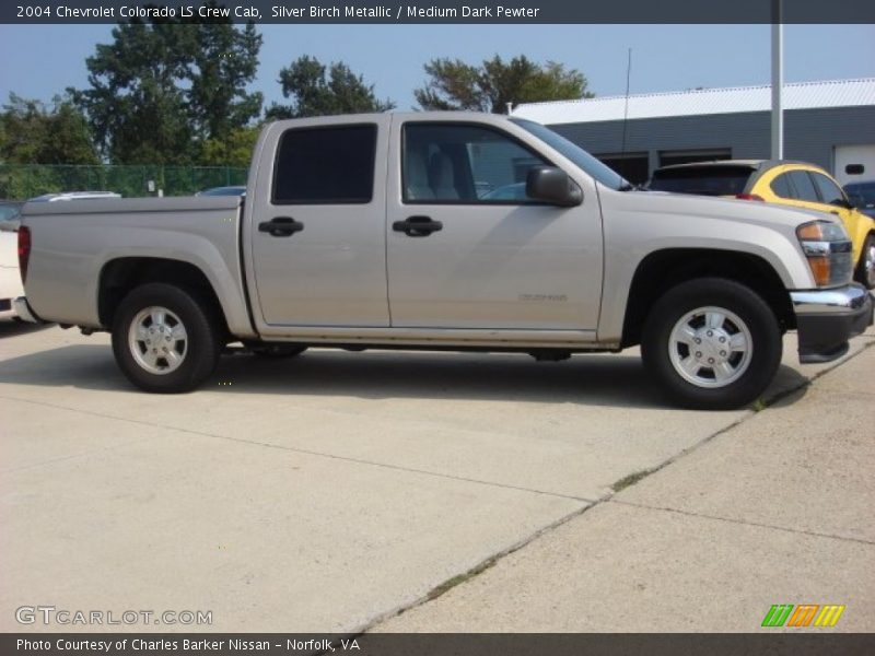  2004 Colorado LS Crew Cab Silver Birch Metallic