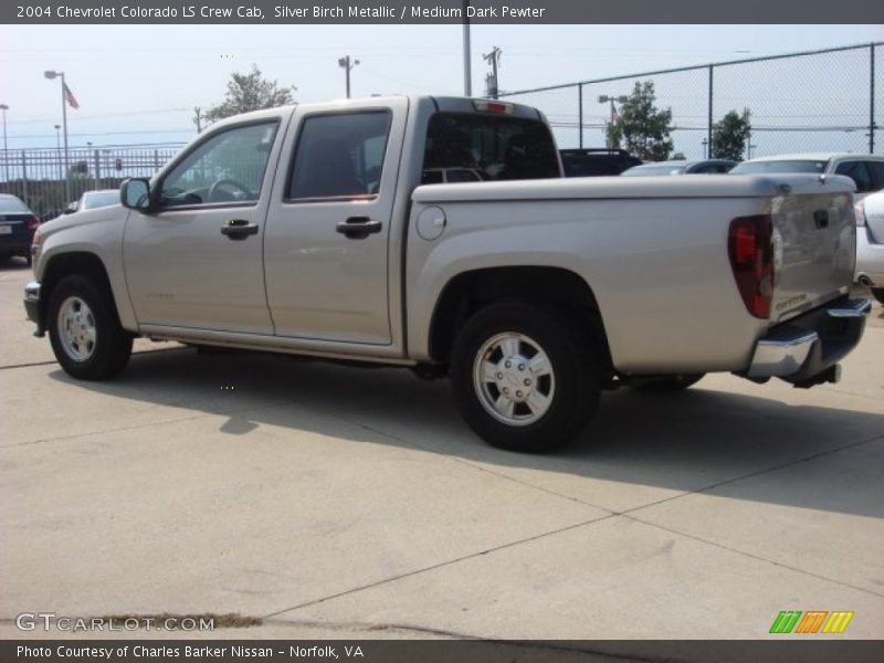 Silver Birch Metallic / Medium Dark Pewter 2004 Chevrolet Colorado LS Crew Cab