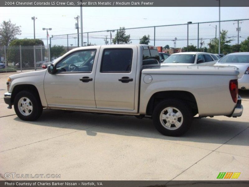 Silver Birch Metallic / Medium Dark Pewter 2004 Chevrolet Colorado LS Crew Cab