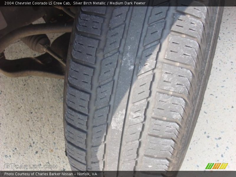 Silver Birch Metallic / Medium Dark Pewter 2004 Chevrolet Colorado LS Crew Cab
