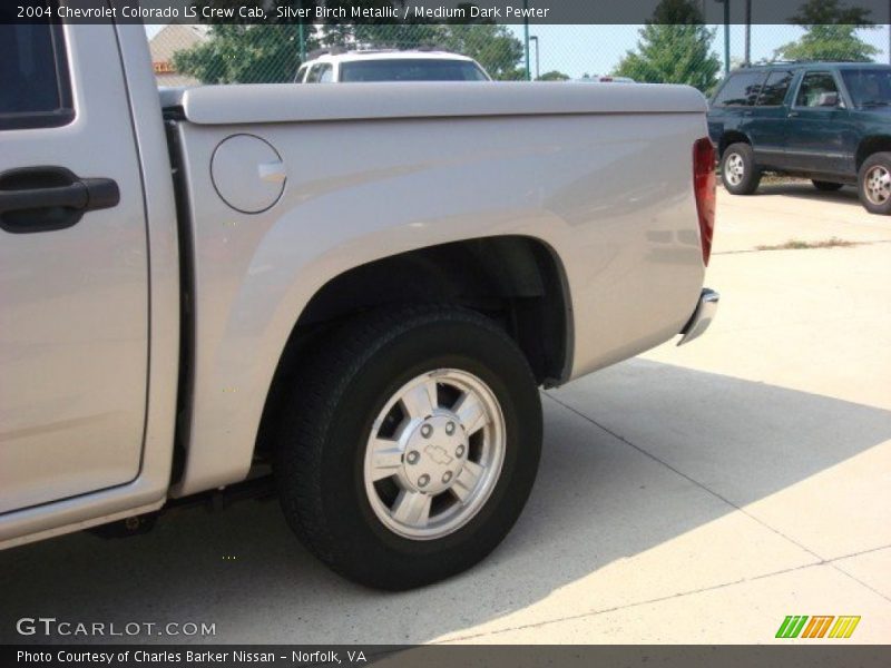 Silver Birch Metallic / Medium Dark Pewter 2004 Chevrolet Colorado LS Crew Cab