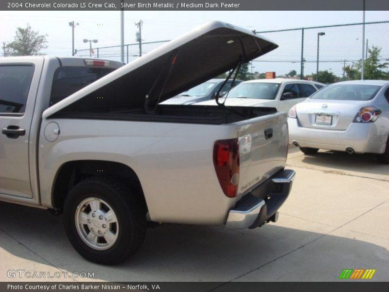 Silver Birch Metallic / Medium Dark Pewter 2004 Chevrolet Colorado LS Crew Cab