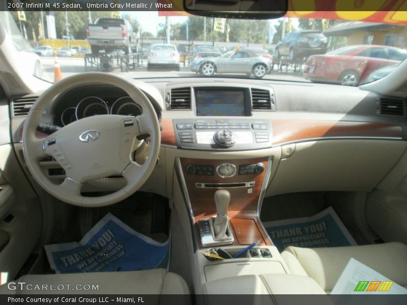 Umbria Gray Metallic / Wheat 2007 Infiniti M 45 Sedan